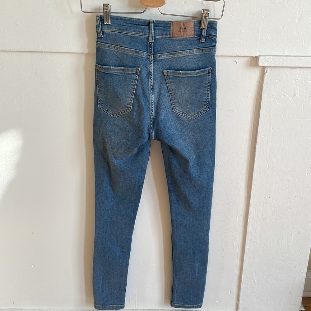 ZARA Women’s Skinny Jeans Size 2 - Picture 2 of 6